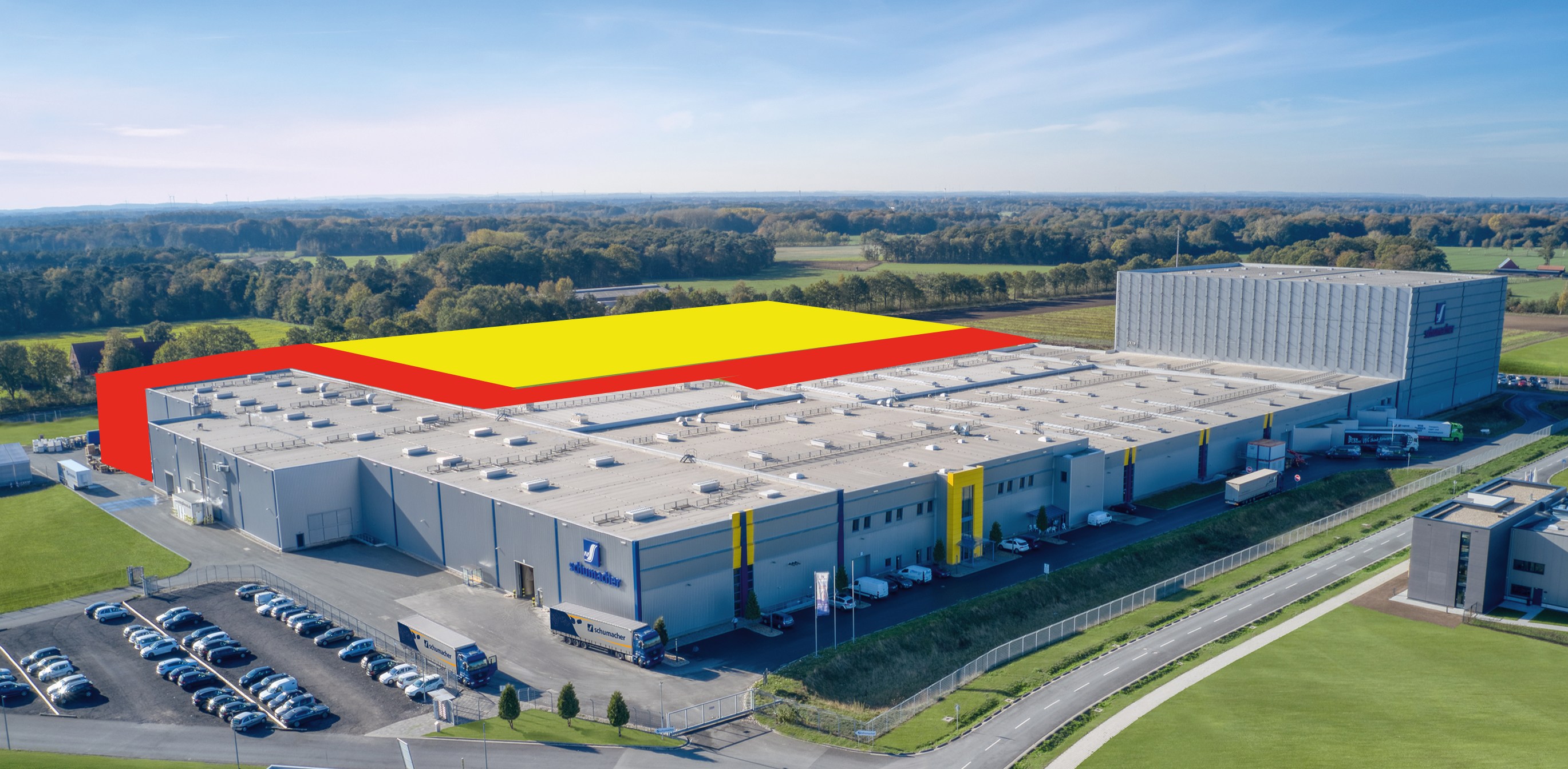 Schumacher Packaging significantly expands corrugated board plant