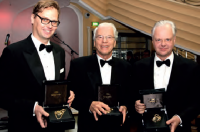Gewinner 2017: Bastian Fassin, Dr Horst Hoeck, Tobias Bachmüller