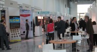 More than 40 industry companies were represented at informational stands in the foyer exhibition.