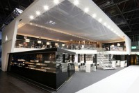 Auf dem 1.600 m2 großen Messestand mit zwei Ebenen präsentiert die Haas-Gruppe eine Fülle von Weiterentwicklungen und innovativen Konzepten.
