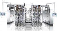 The Vertical Multilane Wrapper VMW combines the advantages of a horizontal packaging machine with those of a vertical one.