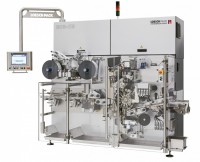 RCB-HS: Hermetically sealed package in fold wrap appearance with an output of up to 600 chocolate bars per minute.