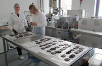 IVV chocolate products segment: live demonstration at the Info Day.