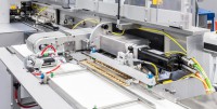 Die Maschine ist mit einem großen Formatbereich ausgestattet, der eine schnelle, flexible Formatumstellung erlaubt.
