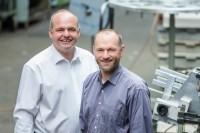 Felix Thürlings (left) is responsible for 
development, marketing and sales, Peter Thürlings for engineering design.