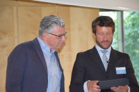 Die Moderatoren der Veranstaltung: Prof. Reinhard ­Matissek (l.) und Dr. Daniel Kadow.
