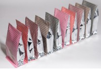 The box-shaped bottom construction allows the bag to stand completely stable. (Images: Schur Star Systems)
