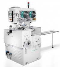 Theegarten-Pactec bietet eine Maschine für das Verpacken von Weichkaramellen mit Lollipopstiel in Top Twist an. 